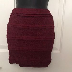 Women’s / juniors Forever 21 lace mini skirt
